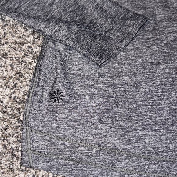 Athleta Grey Long Sleeve Top - Picture 5 of 6